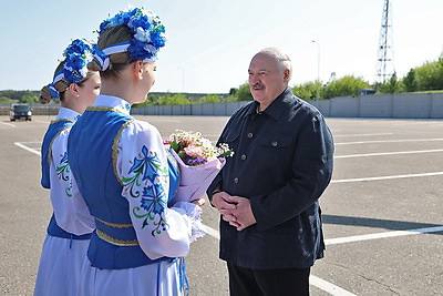Лукашенко совершил рабочую поездку в Гродненскую область