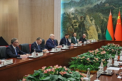 Лукашенко и Си Цзиньпин встретились в Тяньцзине