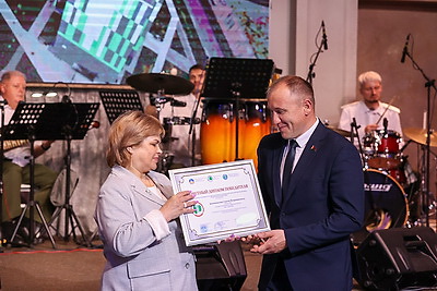 Победителей и лауреатов республиканского конкурса \"Строительный олимп 2025\" наградили в Минске