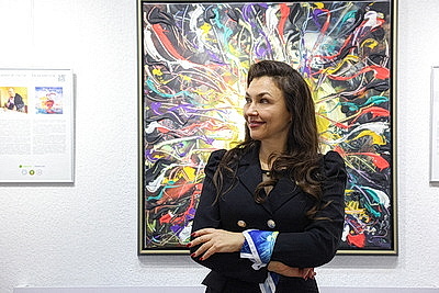 Инклюзивная выставка \"Краски говорят\" открылась в Минске