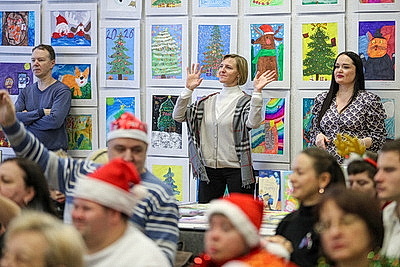 Белорусский Красный Крест устроил праздник для 70 детей с инвалидностью