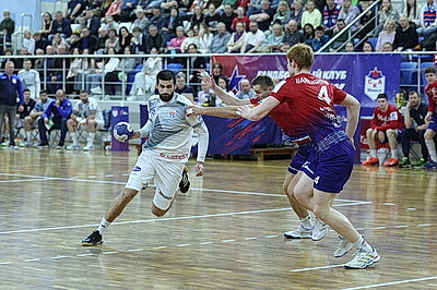 Гандболисты минского СКА сравняли счет в финале чемпионата Беларуси