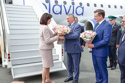 Кочанова принимает участие в мероприятиях XII Форума регионов России и Беларуси