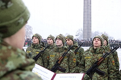 В Брестской крепости приняли присягу более 1,1 тыс. новобранцев