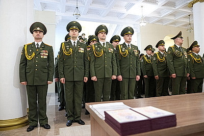 Хренин: созданный в Беларуси цикл военного образования ценится и нашими зарубежными друзьями