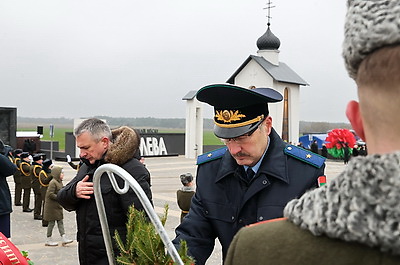 Боль на этой земле не утихнет никогда. Мемориал жертвам фашизма открыли в Речицком районе