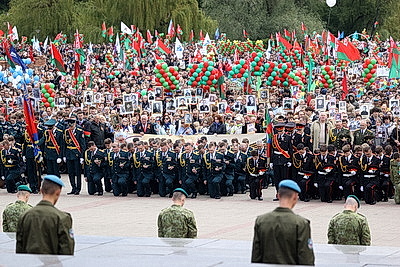 Парад Победы и шествие \"Беларусь помнит\". Брест отмечает 9 Мая