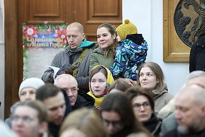 Рождественские службы проходят в католических храмах