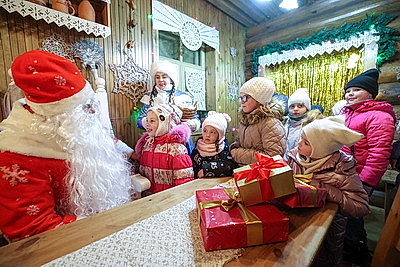 Резиденция Деда Мороза открылась в Витебске