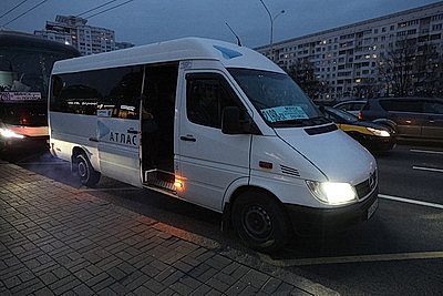 Очереди на маршрутки в сторону Логойска и Смолевичей