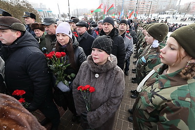 Память погибших в Афганистане почтили в Витебске
