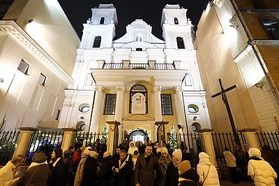 Католики Беларуси празднуют Рождество Христово