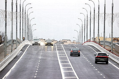 В столице открыли движение по путепроводу между ул.Московской и пр.Независимости