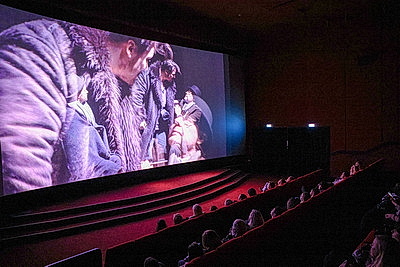 Премьера телеверсии спектакля \"Идиот\" прошла в кинотеатре \"Победа\"