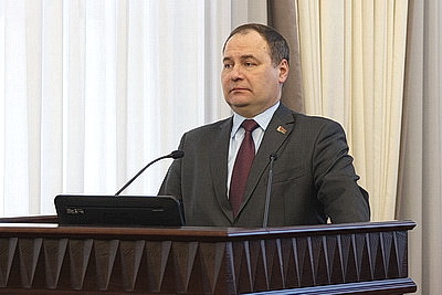 Головченко представил коллективу Аппарата Совмина и профильным министрам нового вице-премьера