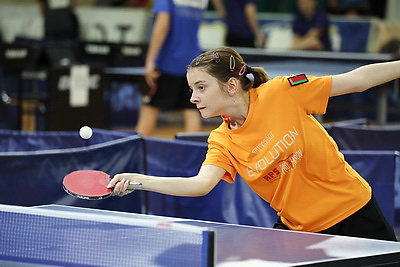 Соревнования по настольному теннису проходят в Могилеве