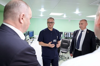 Обновленные рентген-операционные открыли в двух медучреждениях Витебска