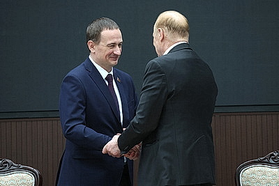 Нового председателя Президиума НАН представили коллективу Академии наук