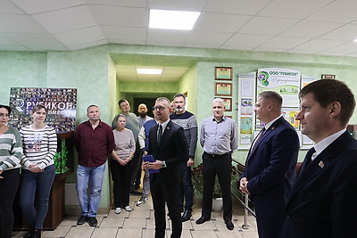 С работой фармпредприятия \"Рубикон\" ознакомился председатель Витебского горисполкома