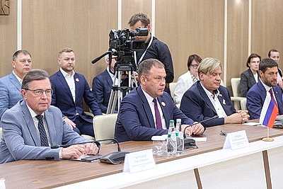 Пархомчик встретился с делегациями российских регионов