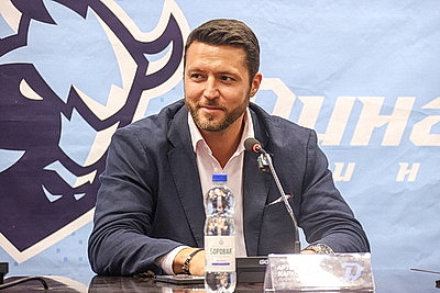 Пресс-конференция ХК \"Динамо\" прошла в Минске