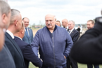 Лукашенко посетил горно-обогатительный комплекс в Любанском районе
