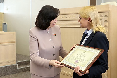 В Совете Республики состоялась церемония вручения наград представителям СМИ