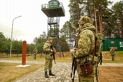 Обновленную погранзаставу и новый учебный комплекс открыли в Гродненской области