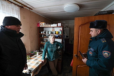 Спасатели провели профилактический рейд в Могилевском районе