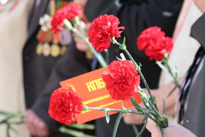 Церемония возложения цветов к памятнику Ленина состоялась в Могилеве