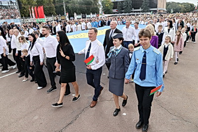 Празднично и ярко отметили День города в Гомеле