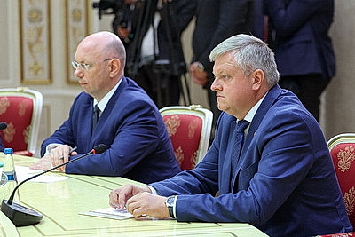 Лукашенко провел встречу с губернатором Челябинской области России