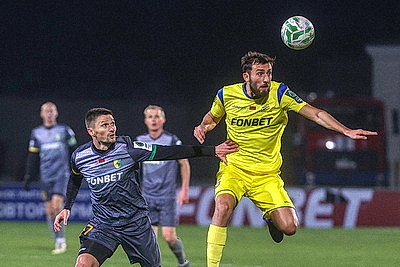 Гродненский \"Неман\" принял у себя дома борисовский БАТЭ