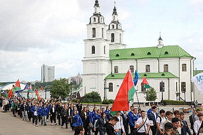 В Минске дан старт третьему трудовому семестру столицы