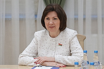 Кочанова встретилась с молодежными парламентскими делегациями стран СНГ