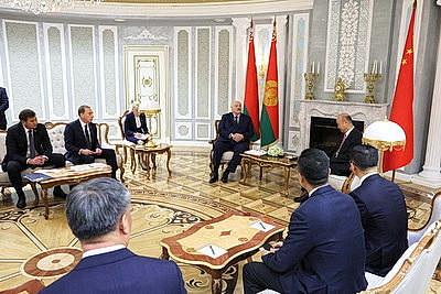 Лукашенко провел встречу с вице-премьером Госсовета КНР