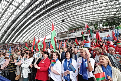 Торжественные мероприятия по случаю Дня народного единства состоялись в регионах Беларуси