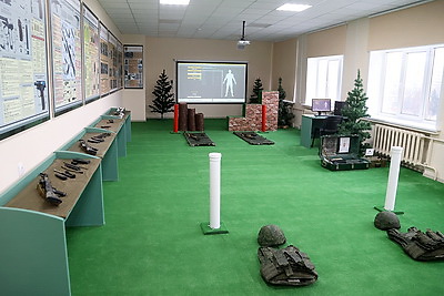 Военную кафедру открыли на базе Белорусско-Российского университета