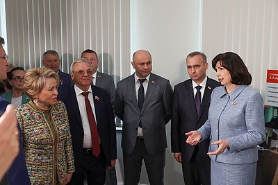 Кочанова принимает участие в мероприятиях XII Форума регионов России и Беларуси