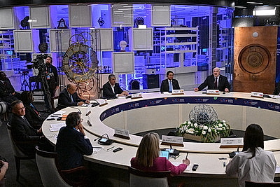 Лукашенко принимает участие в Глобальном атомном форуме