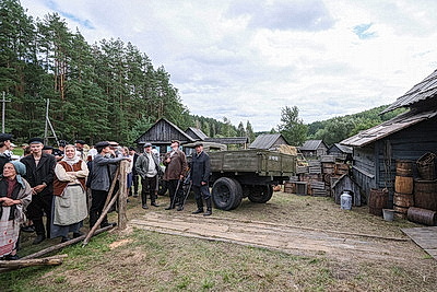 В Смолевичском районе стартовали съемки белорусско-российского фильма о Батьке Минае