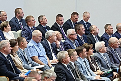 Итоги социально-экономического развития области подвели в Могилеве
