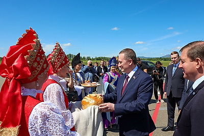 Премьер-министр Беларуси прибыл с рабочим визитом в Горно-Алтайск