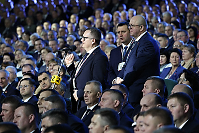 Лукашенко на заседании ВНС обратился с Посланием к белорусскому народу и Национальному собранию