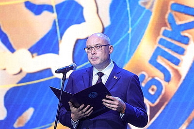 В столичном Дворце спорта проходит праздничное мероприятие к 100-летию спортивной отрасли