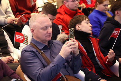 \"Знаковая встреча\" состоялась в Минске в рамках акции \"Марафон единства\"