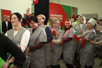 \"Разам працуем, разам спяваем!\": проект \"Марафона единства\" проходит в Гродно