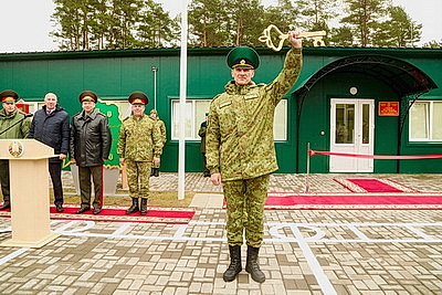 Обновленную погранзаставу и новый учебный комплекс открыли в Гродненской области