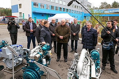 Лукашенко посетил Житковичи