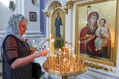 В Свято-Успенском кафедральном соборе Витебска прошел молебен, посвященный началу учебного года